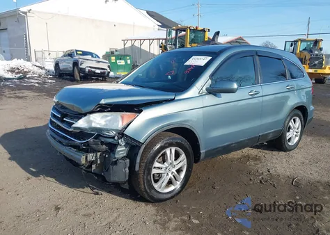 2010 Honda Cr-V Ex-L из США, поврежденный, VIN 5J6RE4H71AL092070